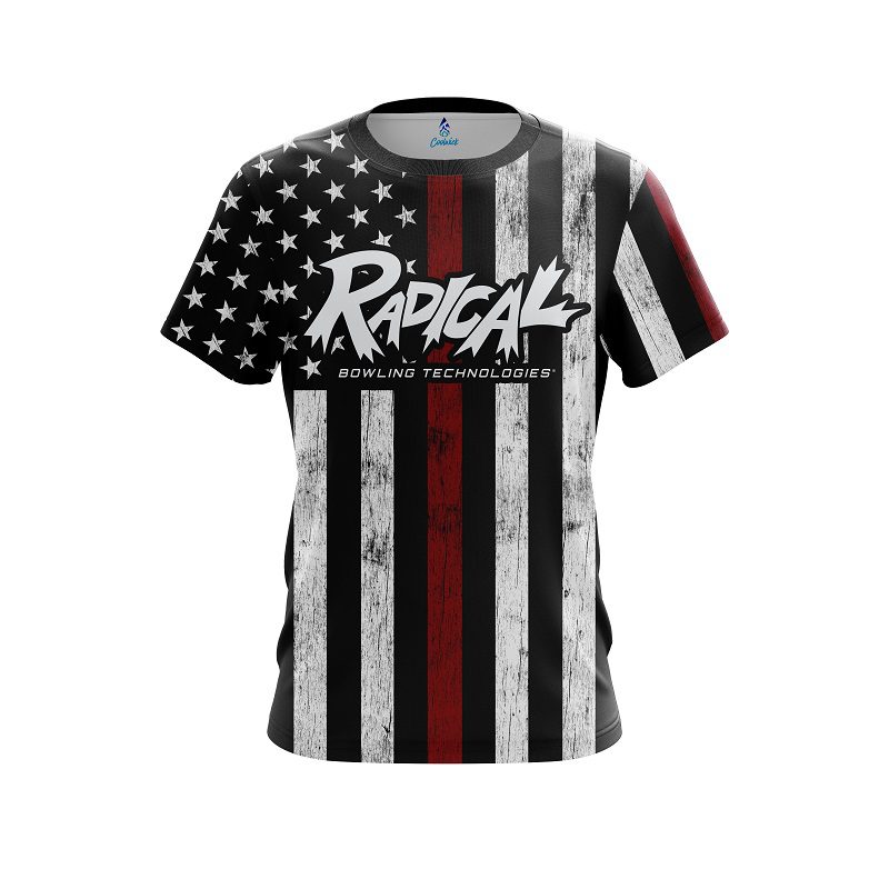 Radical Red Line CoolWick Bowling Jersey