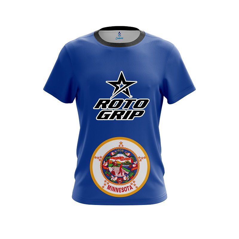 Roto Grip Minnesota flag CoolWick Bowling Jersey