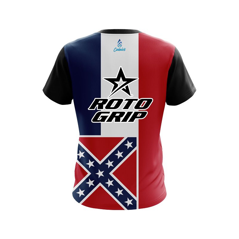Roto Grip Mississippi flag CoolWick Bowling Jersey - Image 2