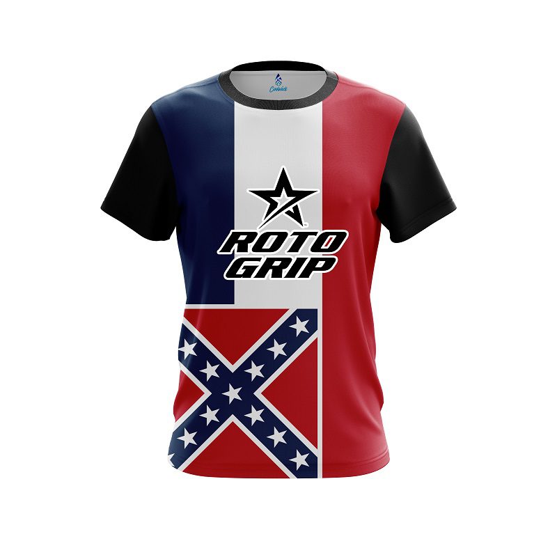 Roto Grip Mississippi flag CoolWick Bowling Jersey