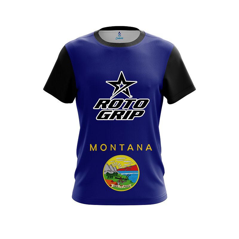 Roto Grip Montana flag CoolWick Bowling Jersey