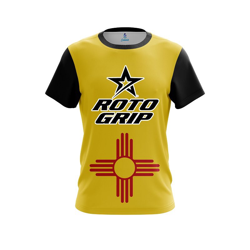 Roto Grip New Mexico flag CoolWick Bowling Jersey