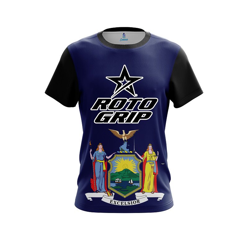 Roto Grip New York flag CoolWick Bowling Jersey