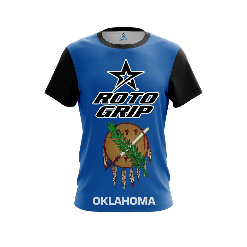 Roto Grip Oklahoma flag CoolWick Bowling Jersey