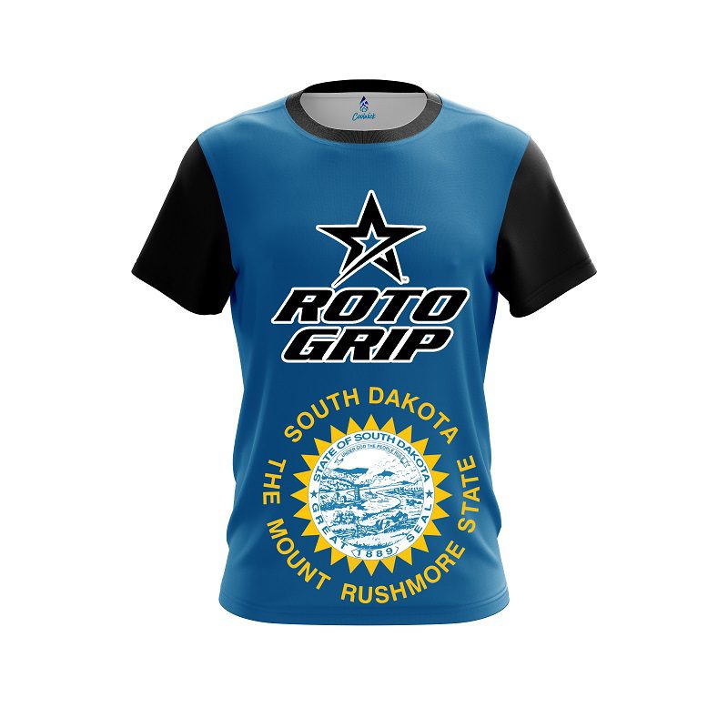 Roto Grip South Dakota flag CoolWick Bowling Jersey