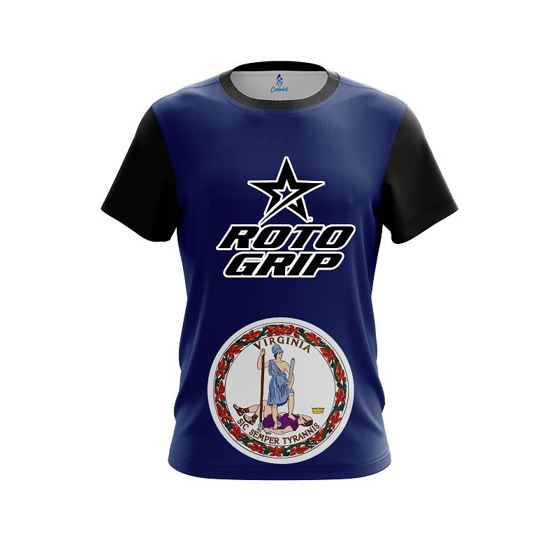 Roto Grip Virginia flag CoolWick Bowling Jersey