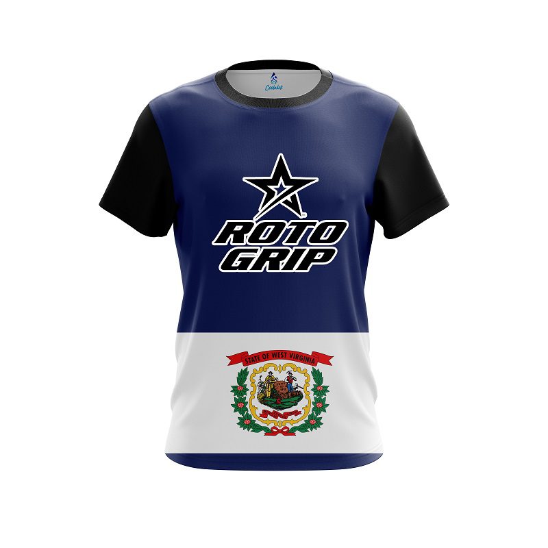 Roto Grip West Virginia flag CoolWick Bowling Jersey