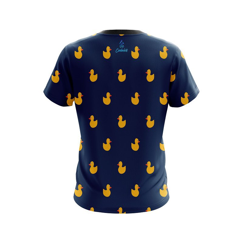 Plain Rubber Duck CoolWick Bowling Jersey - Image 2