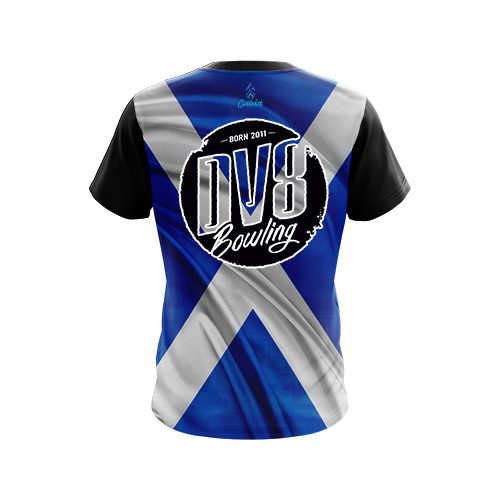 DV8 Scottish Flag CoolWick Bowling Jersey - Image 2