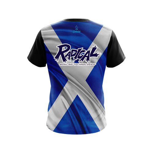 Radical Scottish Flag CoolWick Bowling Jersey - Image 2