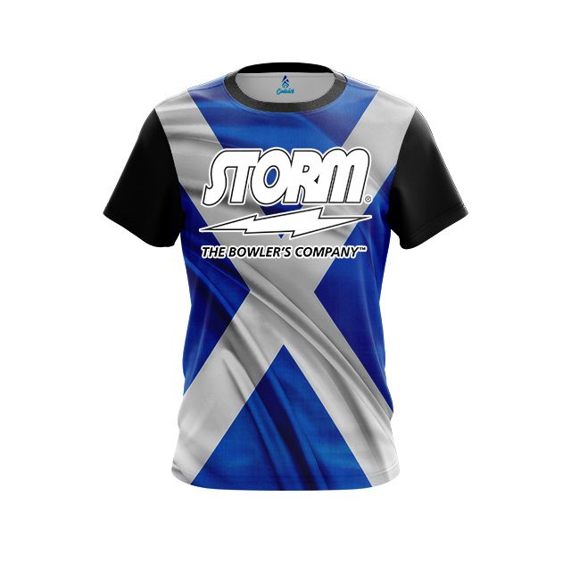 Storm Scottish Flag CoolWick Bowling Jersey