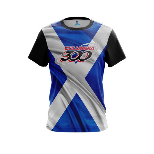 Columbia 300 Scottish Flag CoolWick Bowling Jersey