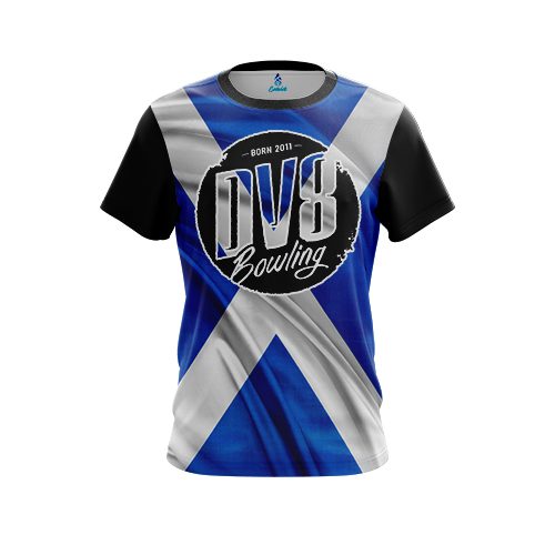 DV8 Scottish Flag CoolWick Bowling Jersey