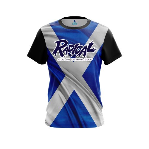 Radical Scottish Flag CoolWick Bowling Jersey