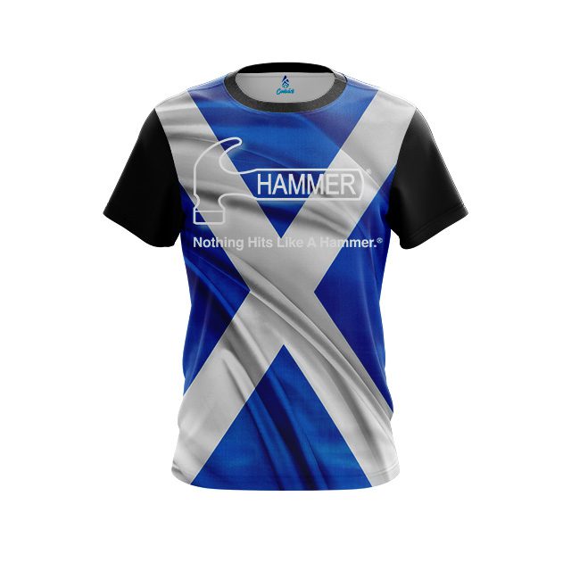Hammer Scottish Flag CoolWick Bowling Jersey