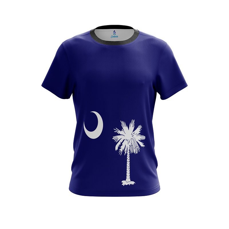 South Carolina Flag CoolWick Bowling Jersey