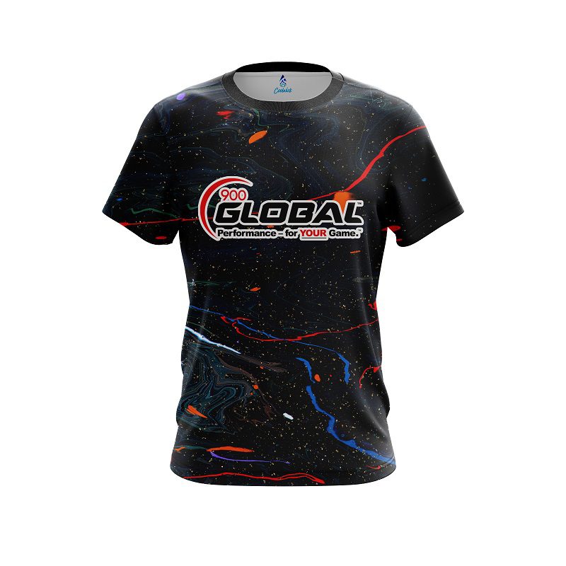 900 Global Spray Paint CoolWick Bowling Jersey