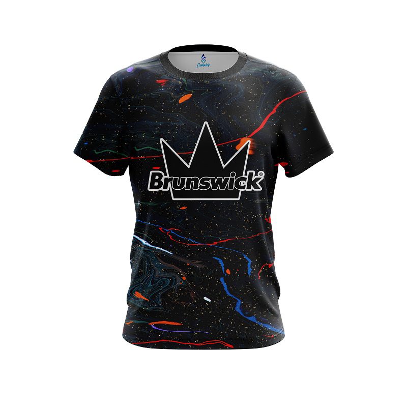 Brunswick Spray Paint CoolWick Bowling Jersey