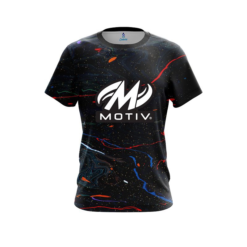 Motiv Spray Paint CoolWick Bowling Jersey