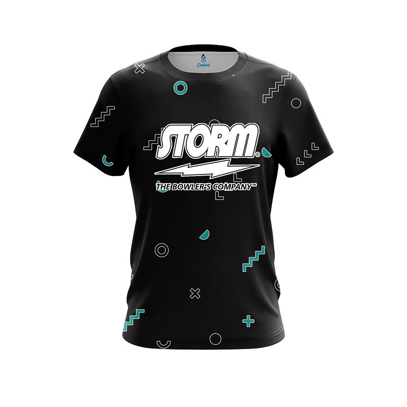 Storm Hipster Black CoolWick Bowling Jersey