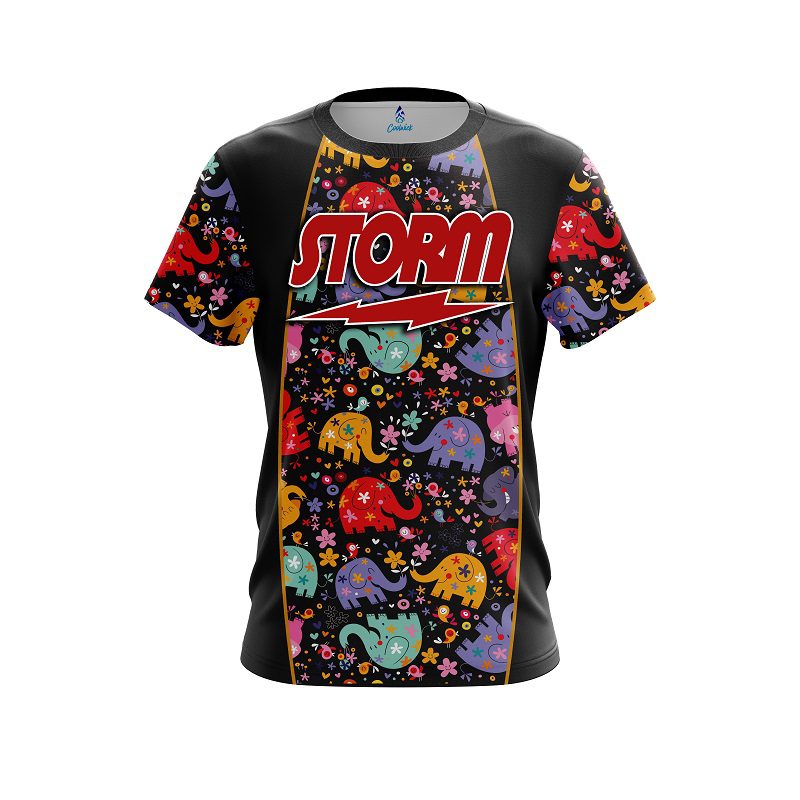 Storm Elephant Love CoolWick Bowling Jersey