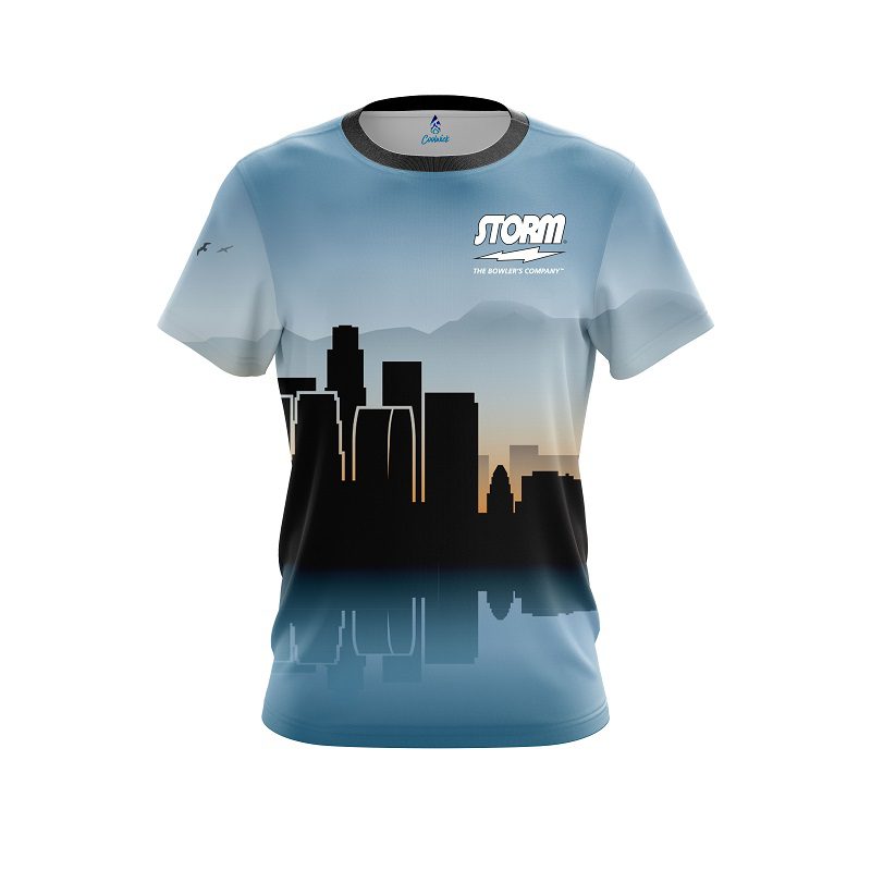 Storm Los Angeles Skyline CoolWick Bowling Jersey