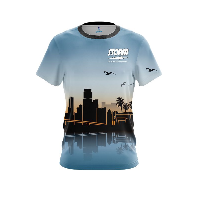 Storm Miami Skyline CoolWick Bowling Jersey