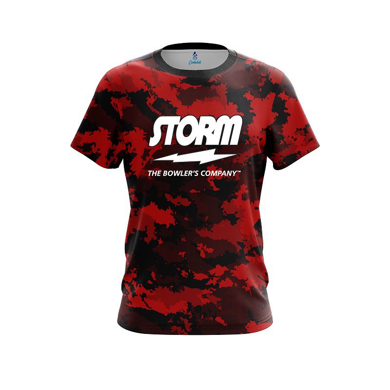 Storm Military Red CoolWick Bowling Jersey