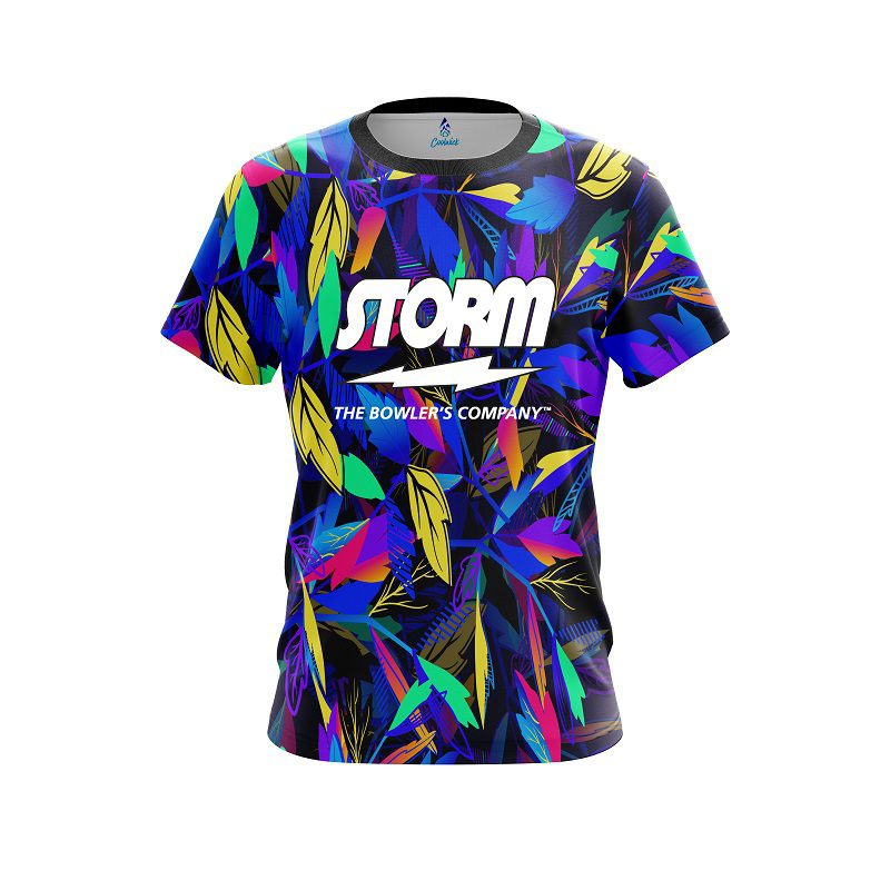 Storm Neon Leafs CoolWick Bowling Jersey