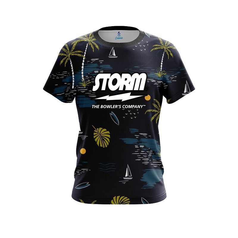 Storm Paradise Island CoolWick Bowling Jersey