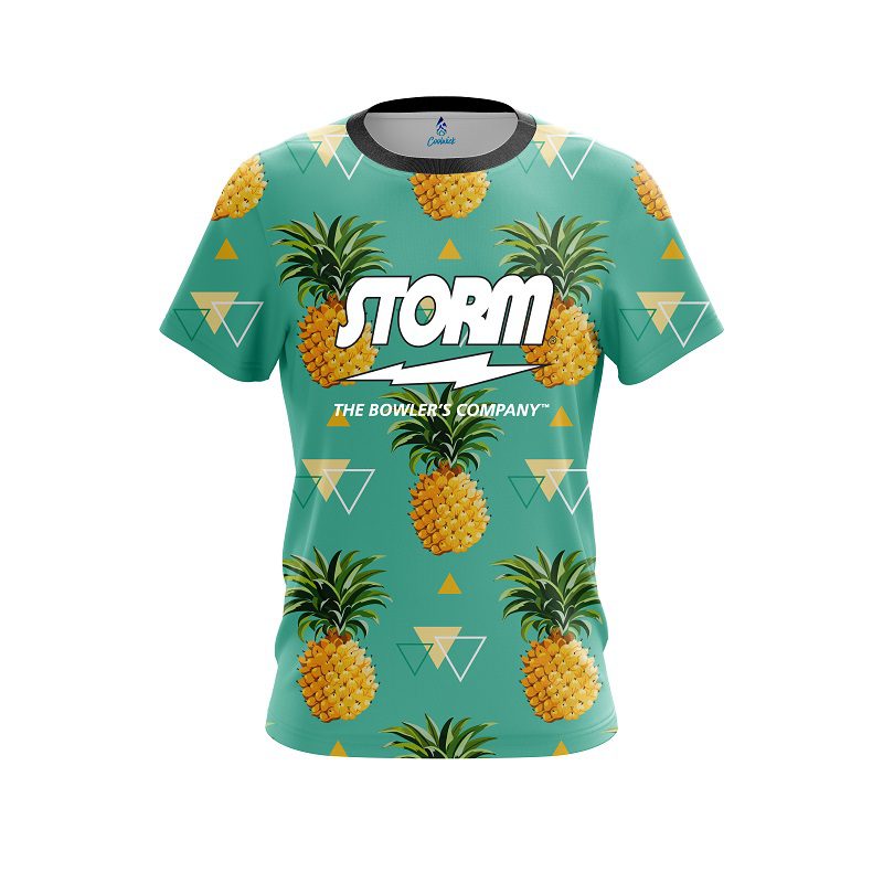 Storm Tropical Pineapple CoolWick Bowling Jersey