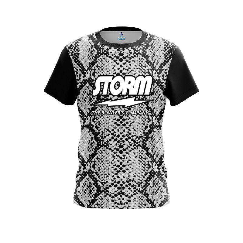 Storm Snake Skin CoolWick Bowling Jersey