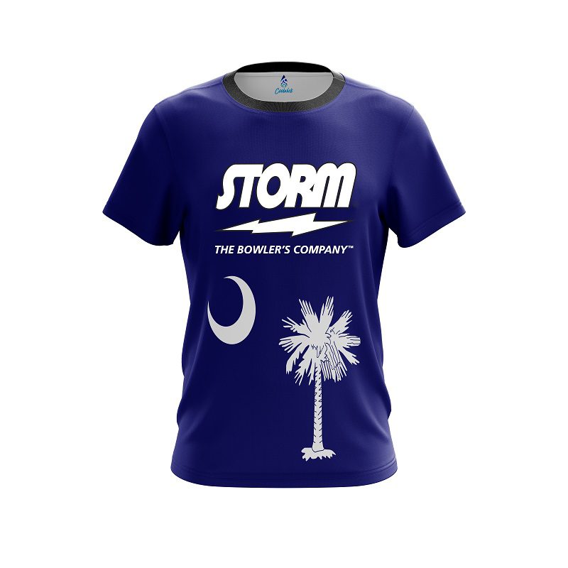 Storm South Carolina Flag CoolWick Bowling Jersey
