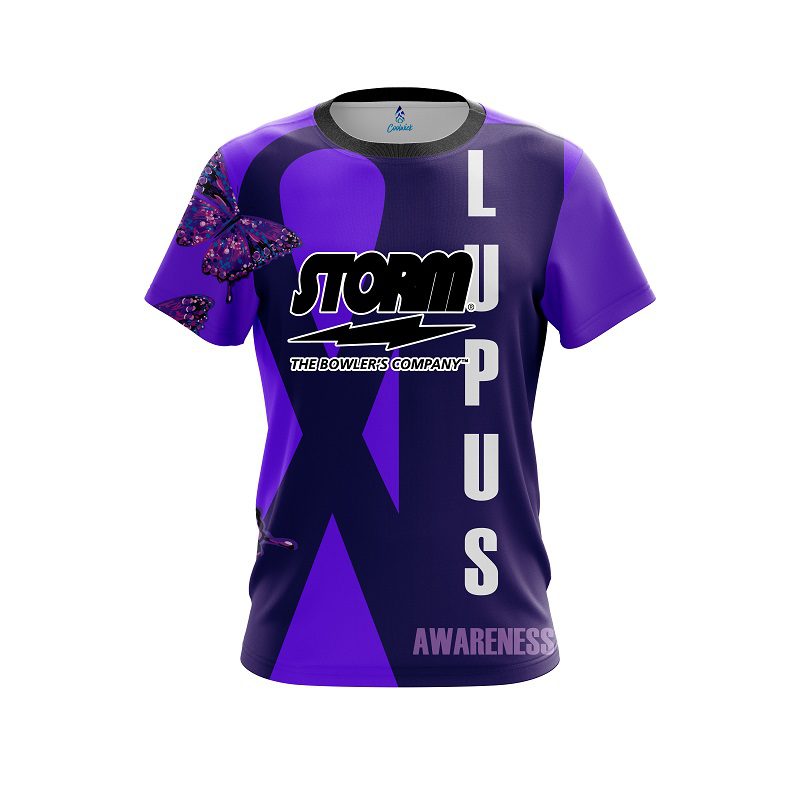 Storm Lupus Cancer CoolWick Bowling Jersey