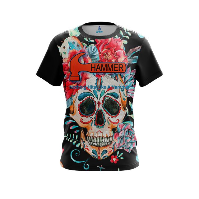 Hammer Sugar Skull CoolWick Bowling Jersey
