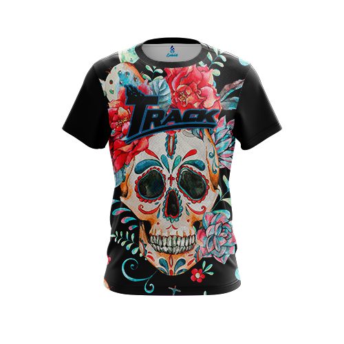 Track Sugar Skull CoolWick Bowling Jersey