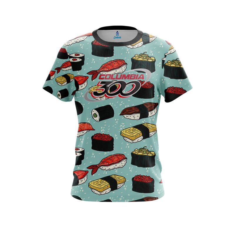 Columbia 300 Sushi CoolWick Bowling Jersey