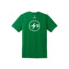 Jason Sterner #Sesh Men's CoolWick 50/50 Bowling T-Shirt Green White - Image 2