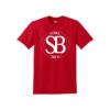 Kennon McFalls StrikeBros CoolWick Bowling 50/50 T-Shirt Red White