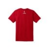 Kennon McFalls StrikeBros CoolWick Bowling 50/50 T-Shirt Red White - Image 2
