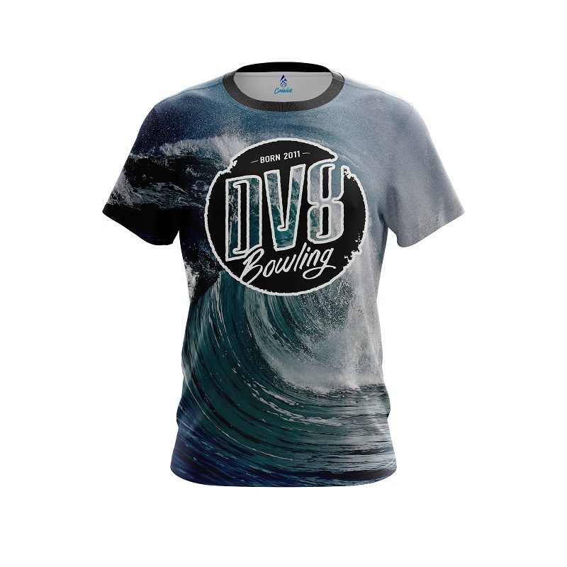 DV8 Take Waves CoolWick Bowling Jersey