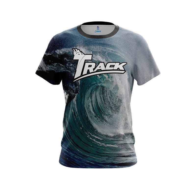Track Take Waves CoolWick Bowling Jersey