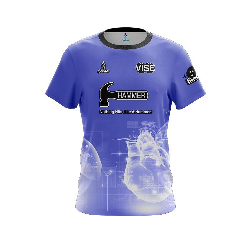 Heather D'Errico Hammer Heart Beat Replica CoolWick Bowling Jersey