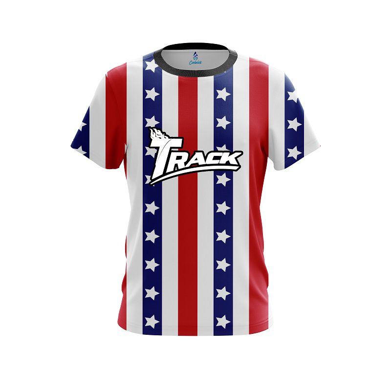 Track Patriot CoolWick Bowling Jersey