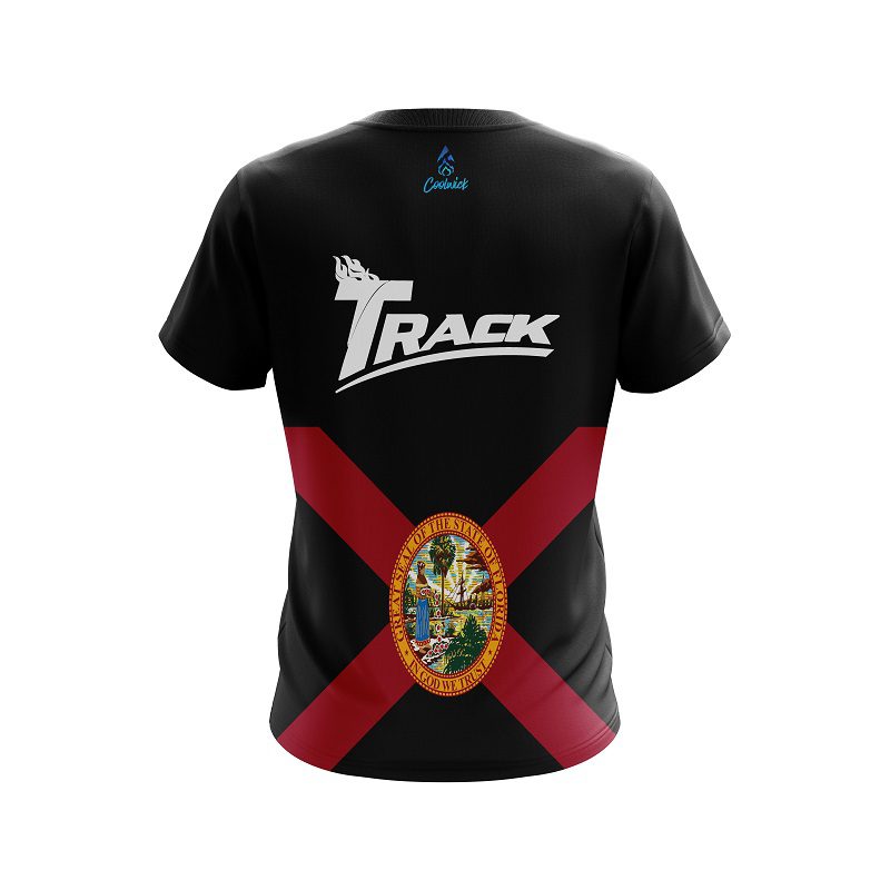 Track Florida Flag CoolWick Bowling Jersey - Image 2