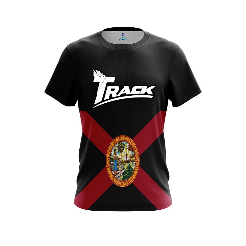 Track Florida Flag CoolWick Bowling Jersey