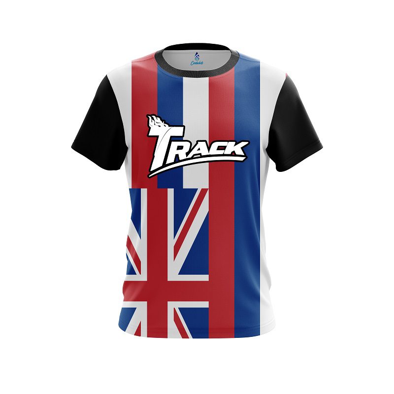 Track Hawaii Flag CoolWick Bowling Jersey