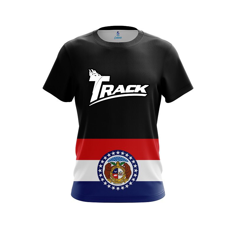 Track Missouri Flag CoolWick Bowling Jersey