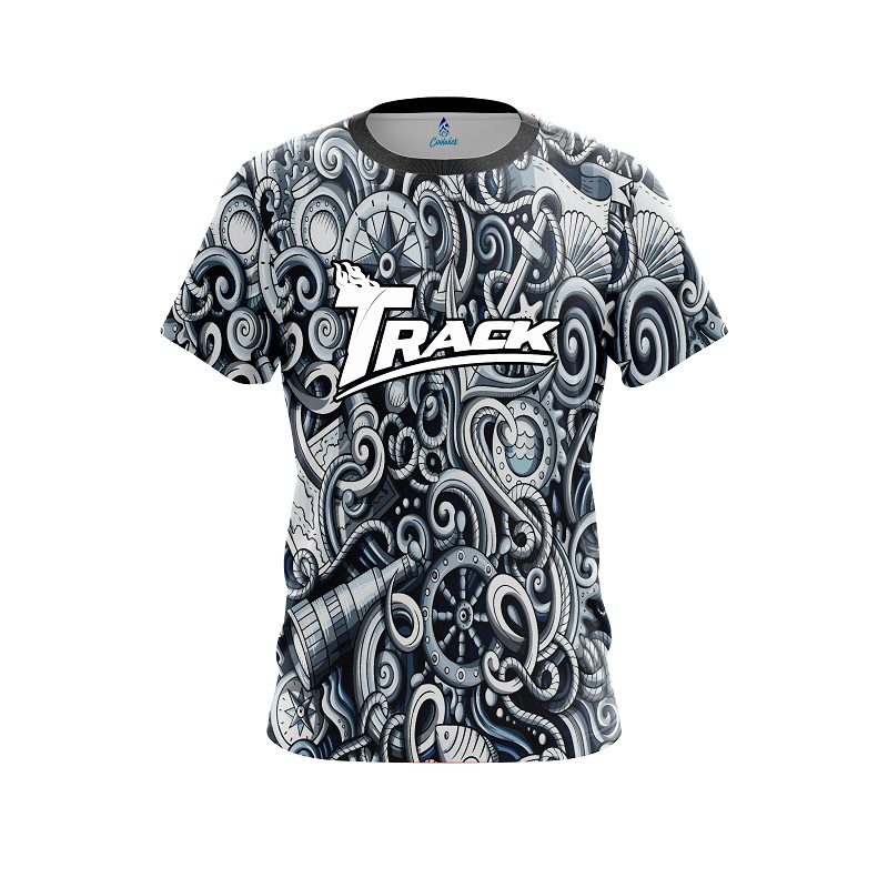 Track Nautical CoolWick Bowling Jersey