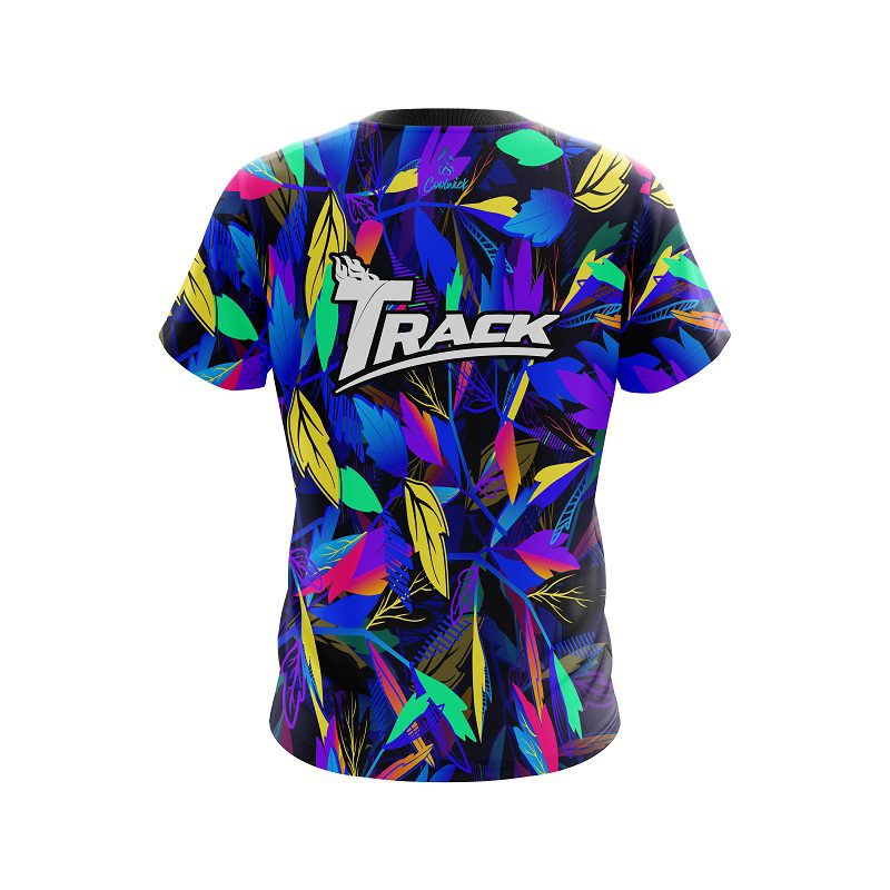 Track Neon Leafs CoolWick Bowling Jersey - Image 2